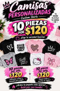 Bundle of 10 shirts
