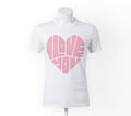Love you heart -t-shirt