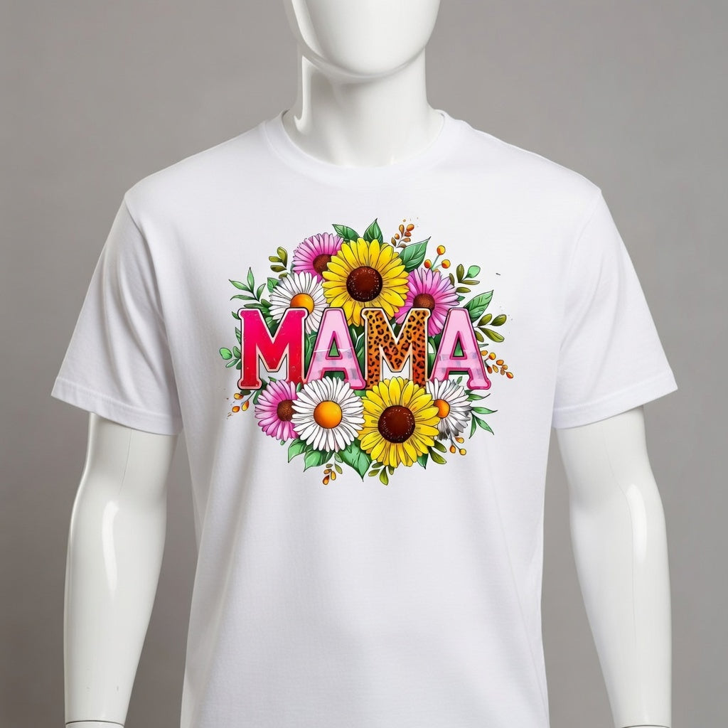 MAMÁ flowers t-shirt