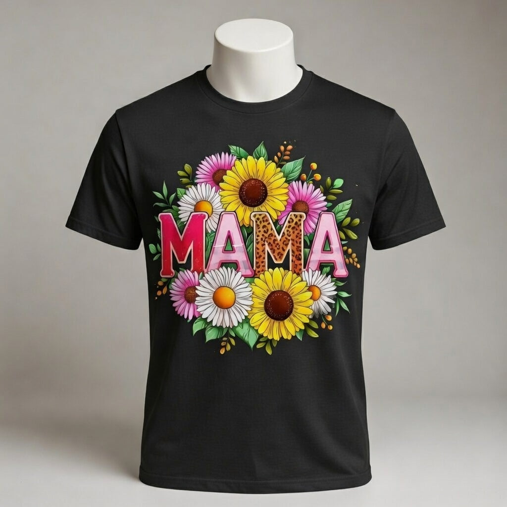 MAMÁ flowers t-shirt