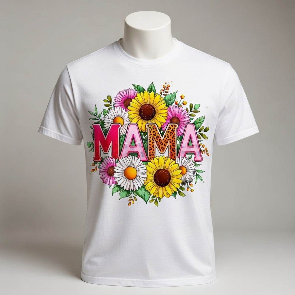MAMÁ flowers t-shirt