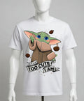 Too Cute I Am baby Yoda t-shirt