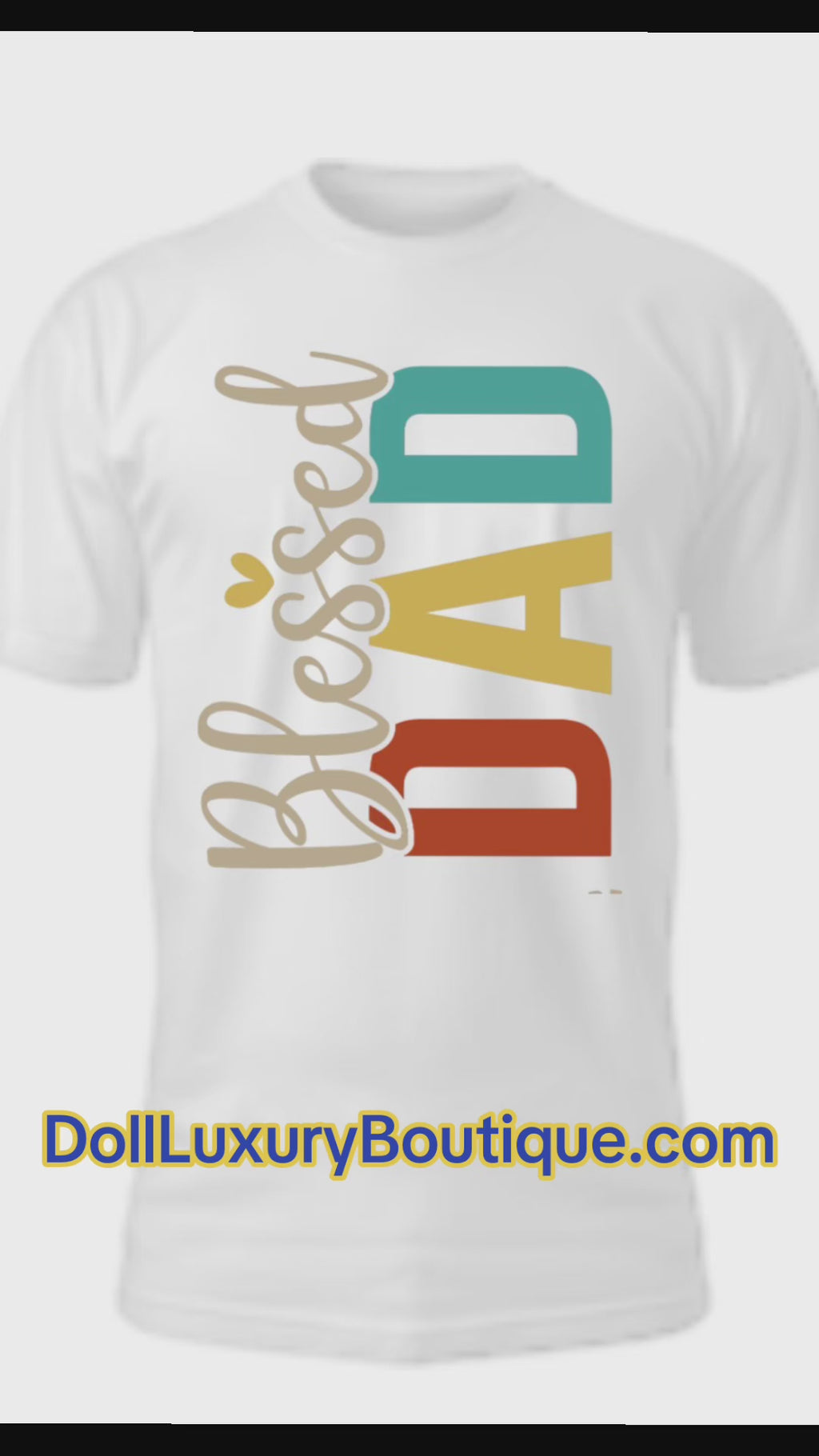BLESSED DAD T-SHIRT